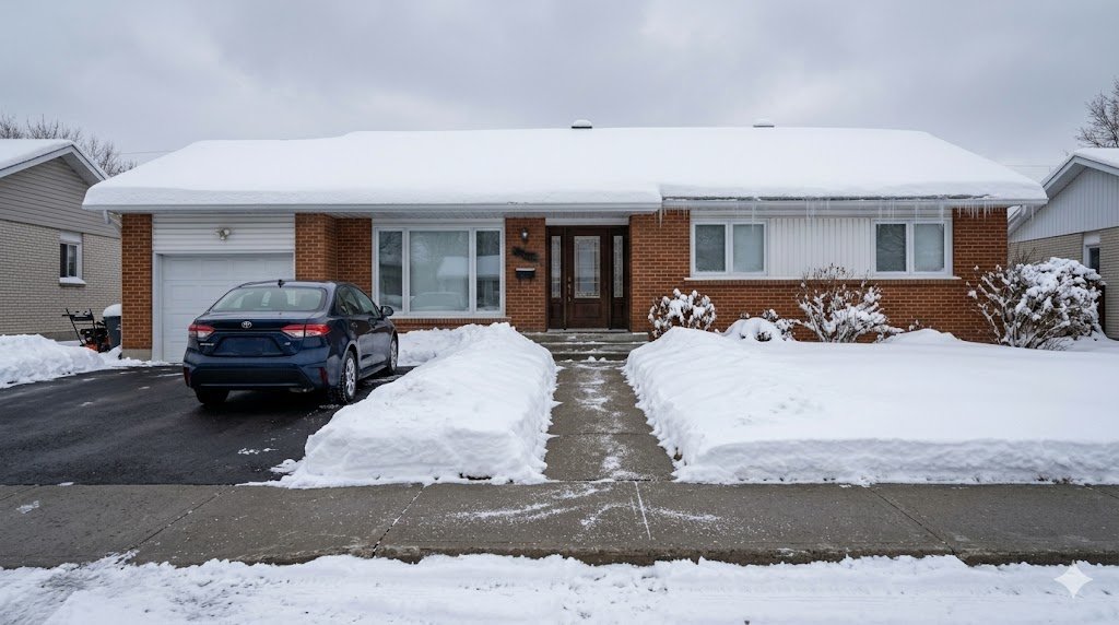 After - Déblaiement d'entrée