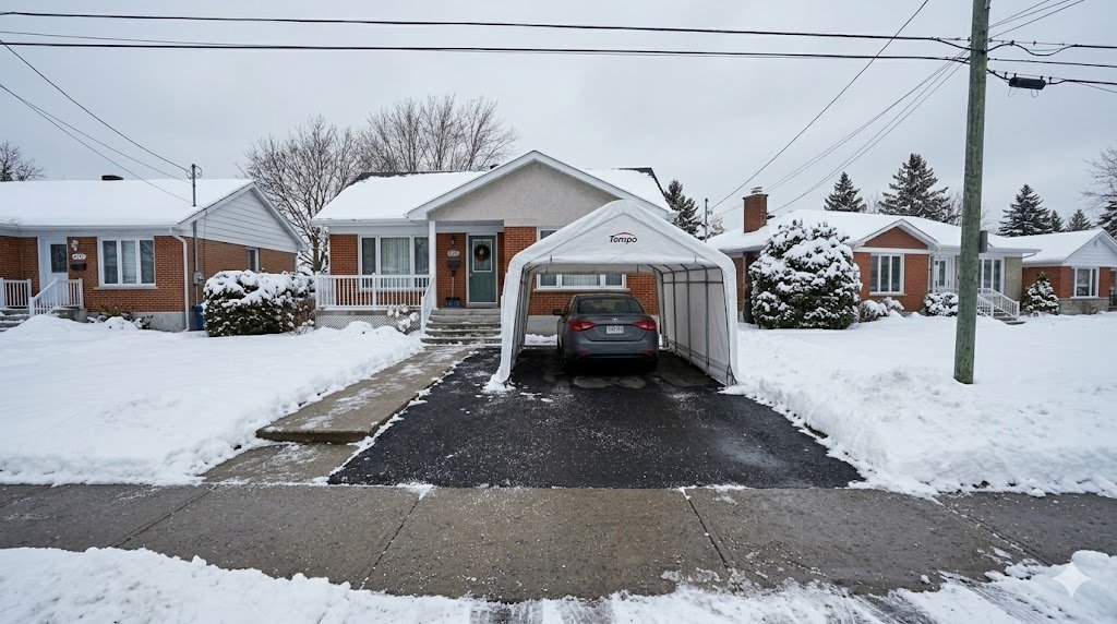 Propriété complètement dégagée avec tempo à Laval